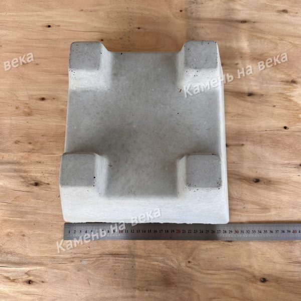 Кросс блок фундаментный 100х100 из бетона